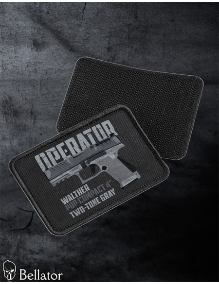 Walther PDP Compact 4 Two-Tone Gray Patch Black