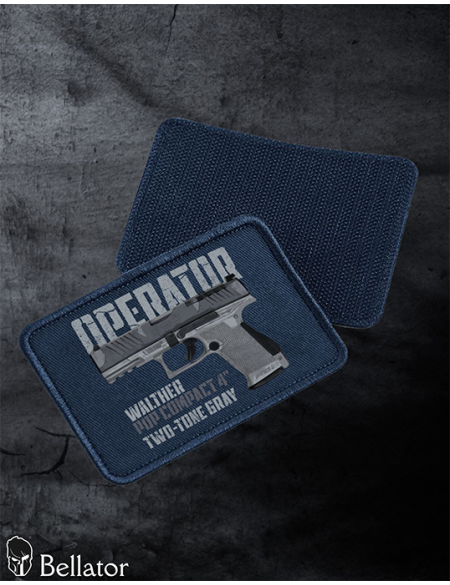 Walther PDP Compact 4 Two-Tone Gray Patch Black