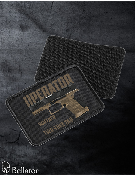 Walther PDP Compact 4 Two-Tone Tan Patch Black