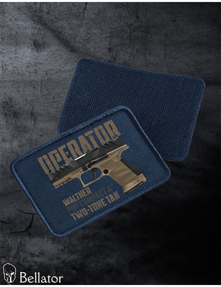 Walther PDP Compact 4 Two-Tone Tan Patch Black
