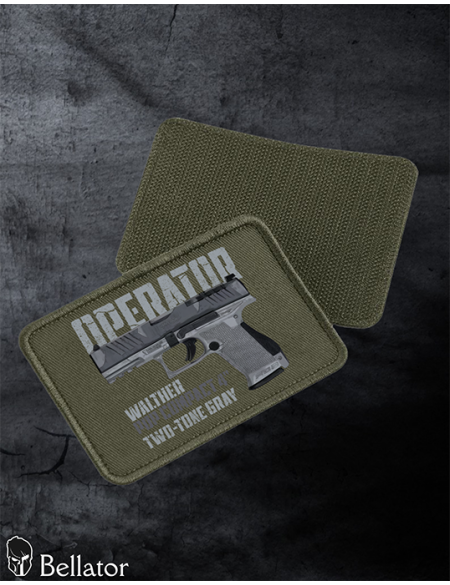 Walther PDP Compact 4 Two-Tone Gray Patch Black