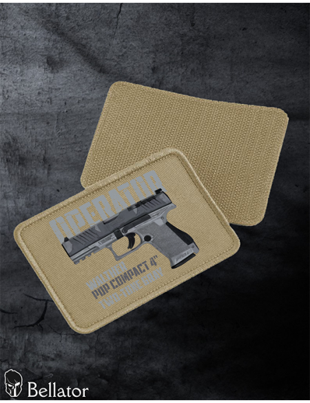 Walther PDP Compact 4 Two-Tone Gray Patch Black