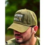 Walther PDP Full Size 5 Two-Tone Tan Cap with Patch Black
