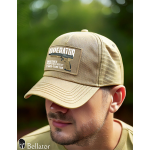 Walther PDP Full Size 5 Two-Tone Tan Cap with Patch Black