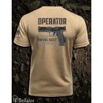 Operator Walther PDP Full Size 5 Two-Tone Gray Desert T-Shirt S