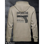Sweatshirt Operator Walther PDP Full Size 5 Two-Tone Gray olive