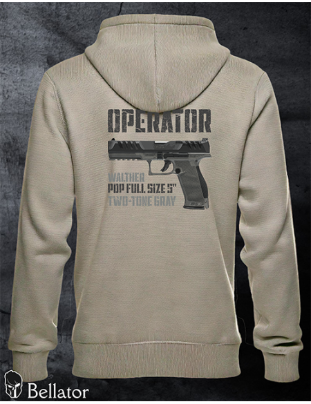 Sweatshirt Operator Walther PDP Full Size 5 Two-Tone Gray olive