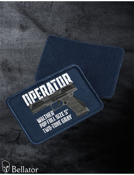 Walther PDP Compact 4 Two-Tone Gray Patch Black