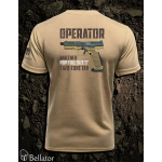 Operator Walther PDP Full Size 5 Two-Tone Tan Desert T-Shirt