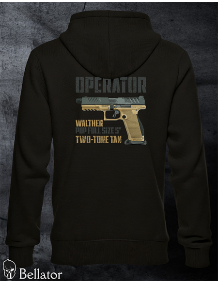 Sweatshirt Operator Walther PDP Full Size 5 Two-Tone Tan Black