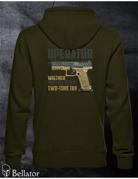 Operator Walther PDP Full Size 5 Two-Tone Tan Olive Hoodie