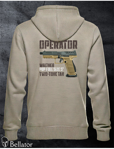 Sweatshirt Operator Walther PDP Full Size 5 Two-Tone Tan Black