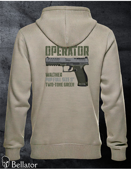 Sweatshirt Operator Walther PDP Full Size 5 Two-Tone Green black