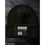 Knitted hat Operator Walther PDP Full Size Match 5 black