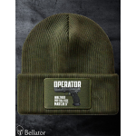 Knitted hat Operator Walther PDP Full Size Match 5 black