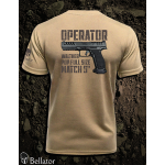 T-shirt Operator Walther PDP Full Size Match 5 black
