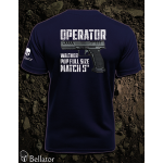 T-shirt Operator Walther PDP Full Size Match 5 black