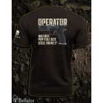 T-shirt Operator Walther PDP Match Full Size Steel Frame 5 black