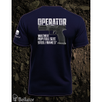 T-shirt Operator Walther PDP Match Full Size Steel Frame 5 black