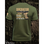 Operator T-shirt Walther PDP Pro SD Compact 4.6 Two-Tone Tan black