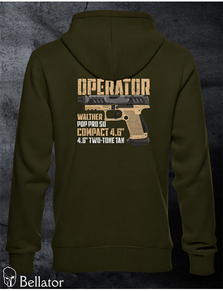 Sweatshirt Operator Walther PDP Pro SD Compact 4.6 Two-Tone Tan black