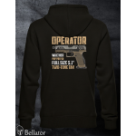 Sweatshirt Operator Walther PDP Pro SD Full Size 5.1 Two-Tone Tan black