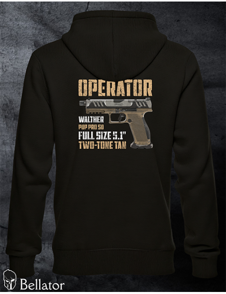 Sweatshirt Operator Walther PDP Pro SD Full Size 5.1 Two-Tone Tan black