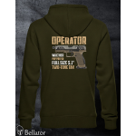 Sweatshirt Operator Walther PDP Pro SD Full Size 5.1 Two-Tone Tan black