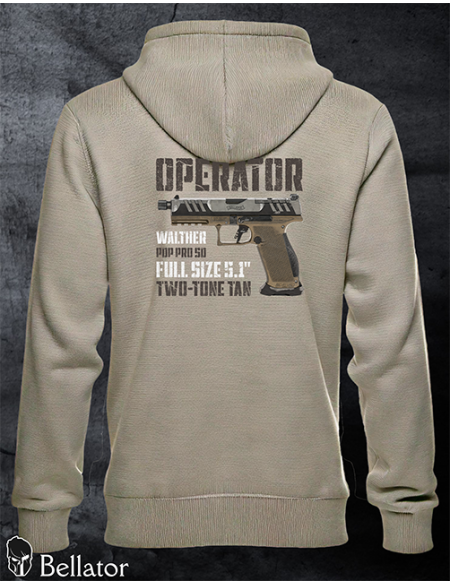 Sweatshirt Operator Walther PDP Pro SD Full Size 5.1 Two-Tone Tan black
