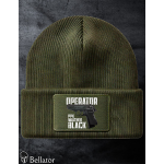 Knitted hat Operator Walther PPK Black