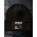 Knitted hat Operator Walther PPK s Black black