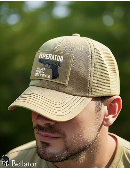 Walther PPK Operator Cap with Black
