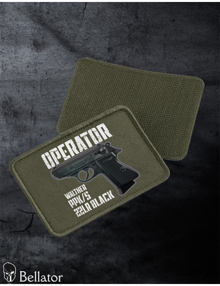 Nášivka Operator Walther PPK-s 22LR Black