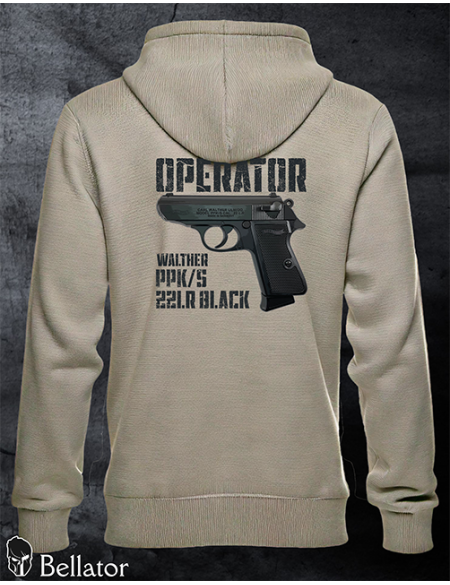 Mikina Operator Walther PPK-s 22LR Black