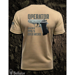 T-shirt Operator Walther PPK-s 22LR Nickel black