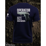 Tričko Operator Walther PPK-s 22LR Nickel navy L