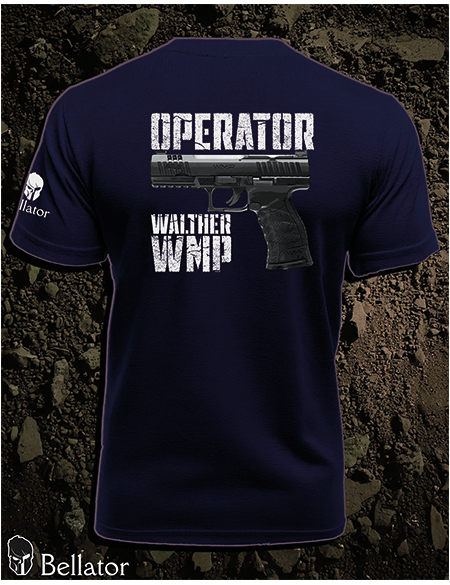 T-shirt Operator Walther WMP black