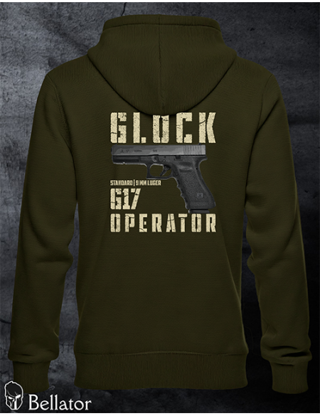 Sweatshirt Operator Glock G17 black