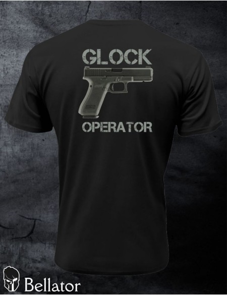 Tričko Glock operátor černá 3XL