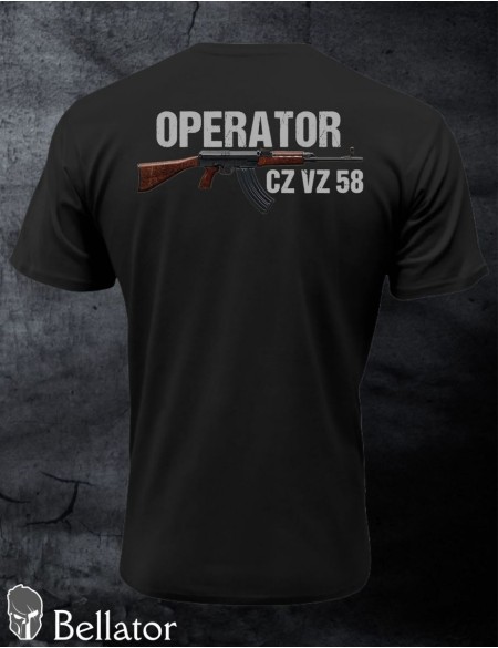 Tričko CZ VZ 58 operator černá 3XL