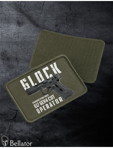 Operator Glock G17 Gen4 Cut patch black
