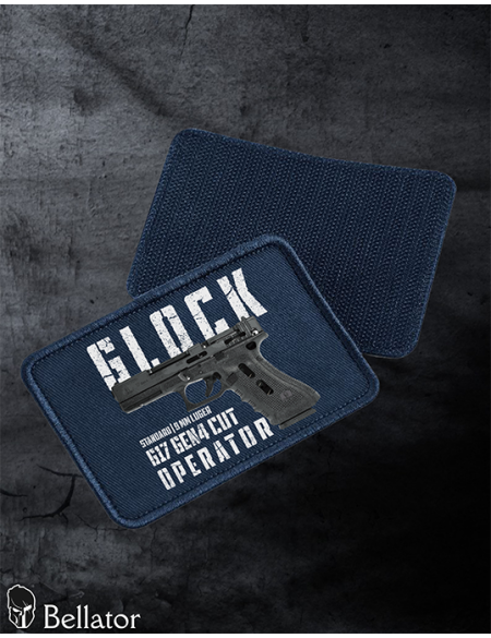 Nášivka Operator Glock G17 Gen4 Cut černá