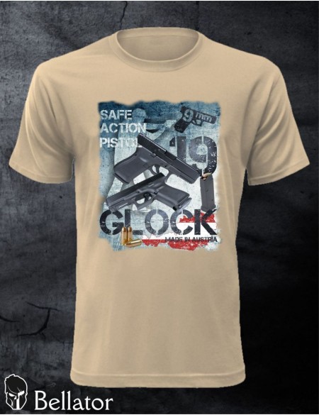 T-shirt Glock 19 XXL desert