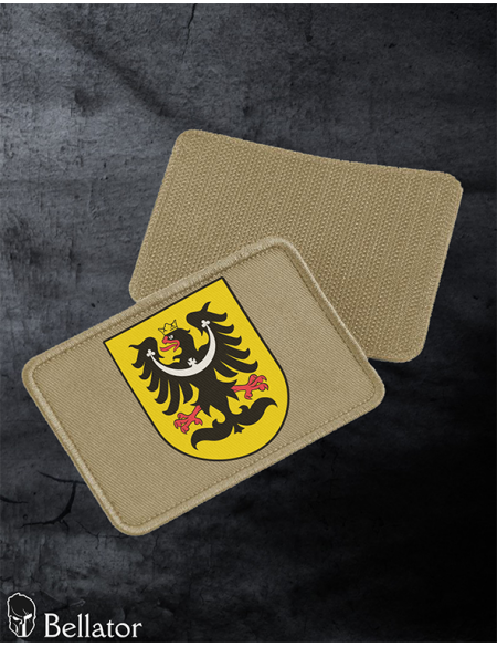 Nášivka Slezská orlice 02 se suchým zipem