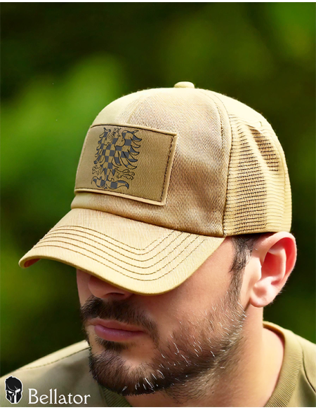 Moravian Eagle 01 pro patch cap black