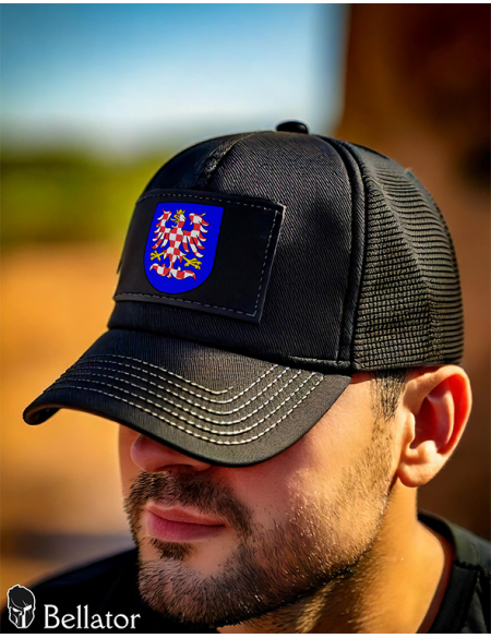 Moravian Eagle 02 cap with patch, black