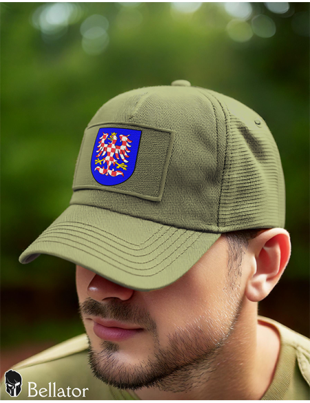 Moravian Eagle 02 cap with patch, black