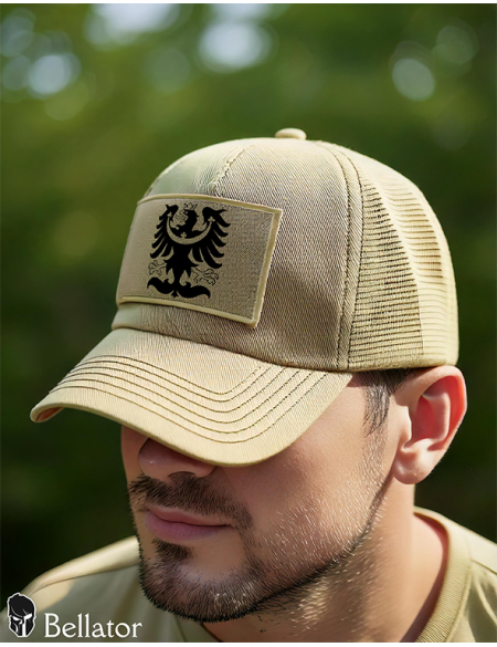 Silesian Eagle 01 cap with patch black