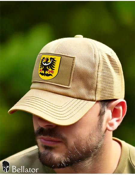 Silesian Eagle 01 cap with patch black