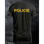 T-shirt Firefighters print front large emblem black